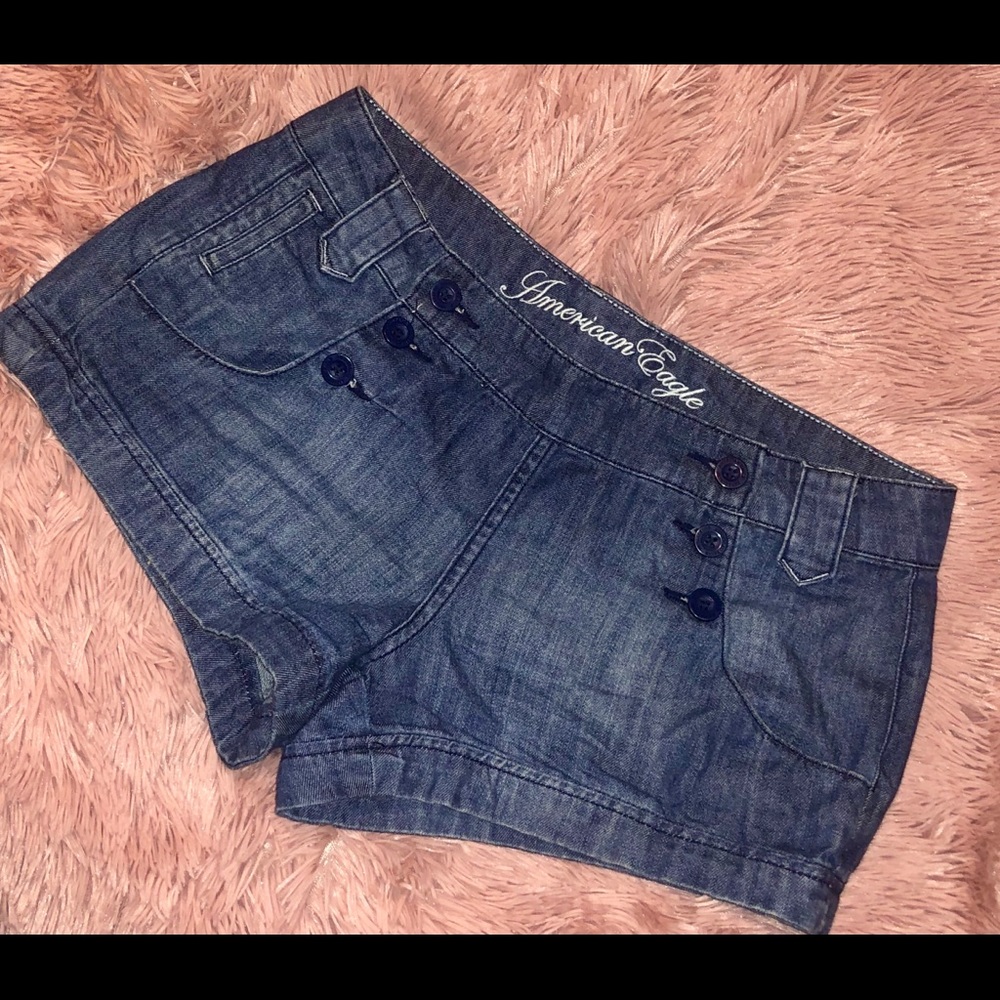 American Eagle Sailor shorts-Denim